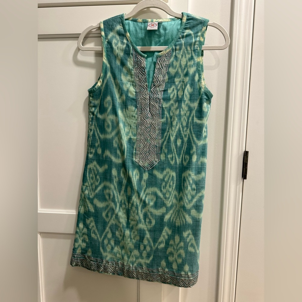 Sheridan French ikat Sleeveless Dress